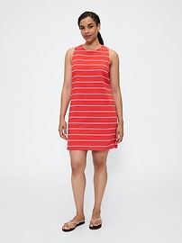 Stripe Jersey Mini Dress