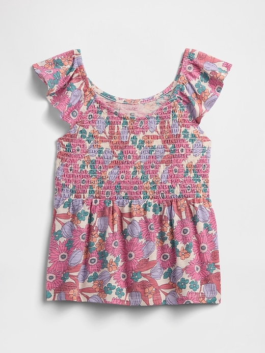 Image number 1 showing, ForeverSoft Smocked Top