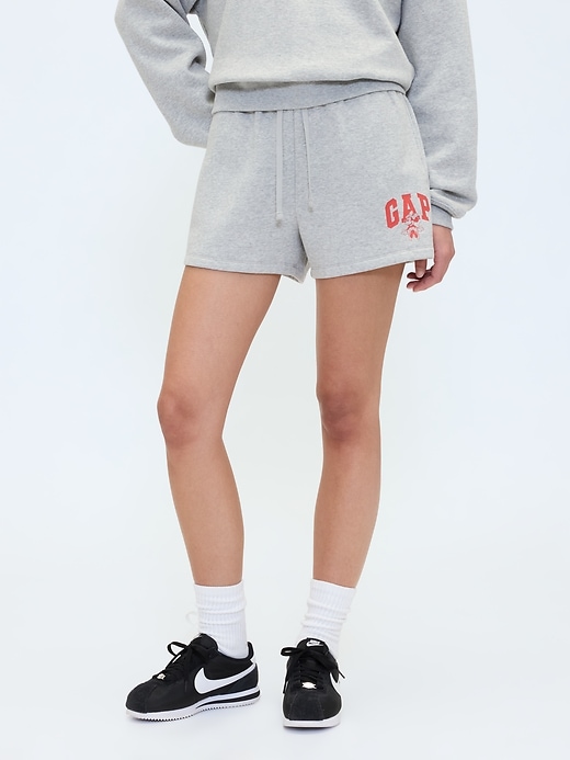 Image number 3 showing, Gap &#215 Disney Minnie Mouse Logo Shorts