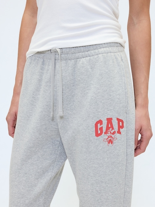 Image number 4 showing, Gap &#215 Disney Minnie Mouse Logo Joggers