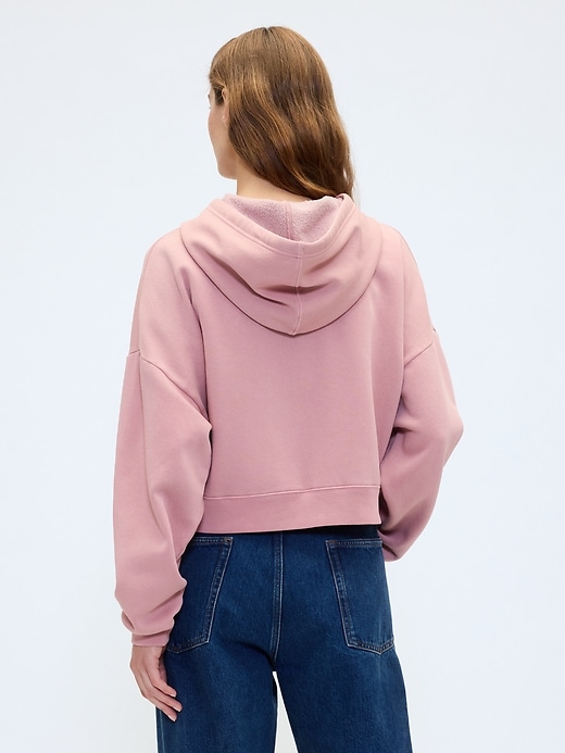 Image number 2 showing, Oversized Fleece Zip Hoodie
