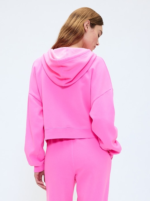Image number 2 showing, Oversized Fleece Zip Hoodie