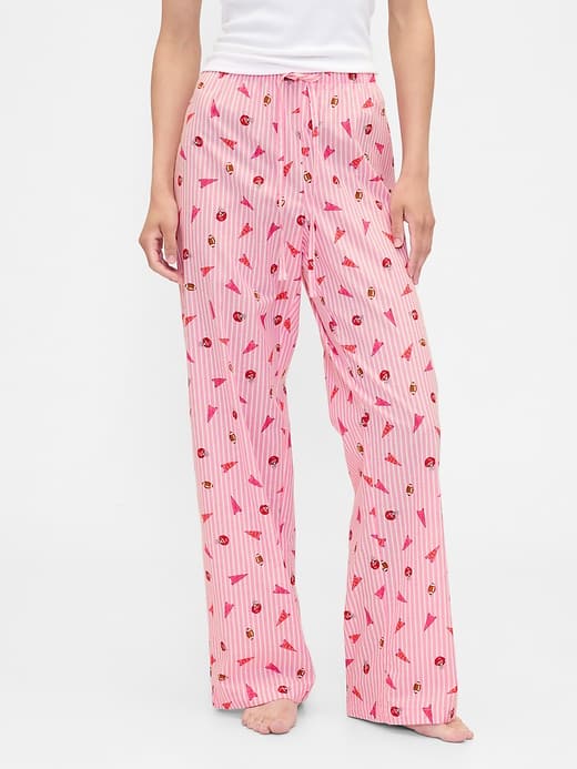 Image number 3 showing, Poplin PJ Pants