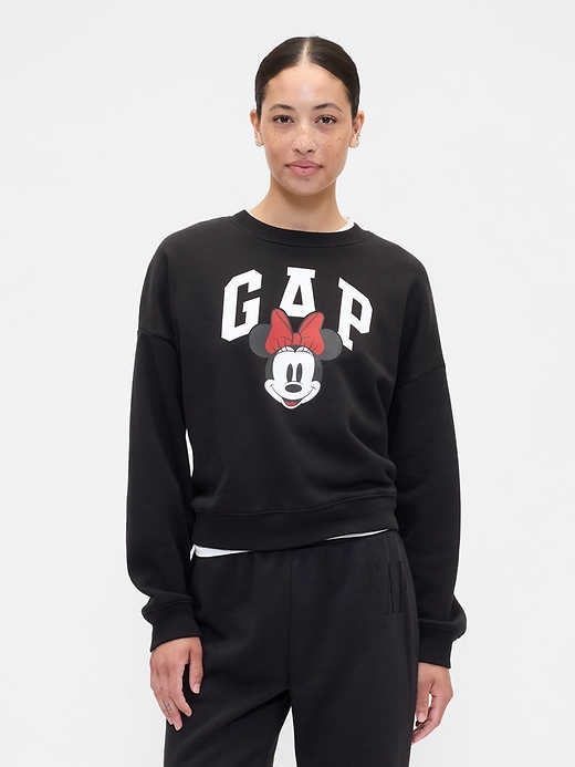 Image number 1 showing, Gap &#215 Disney Minnie Mouse Oversized Logo Hoodie