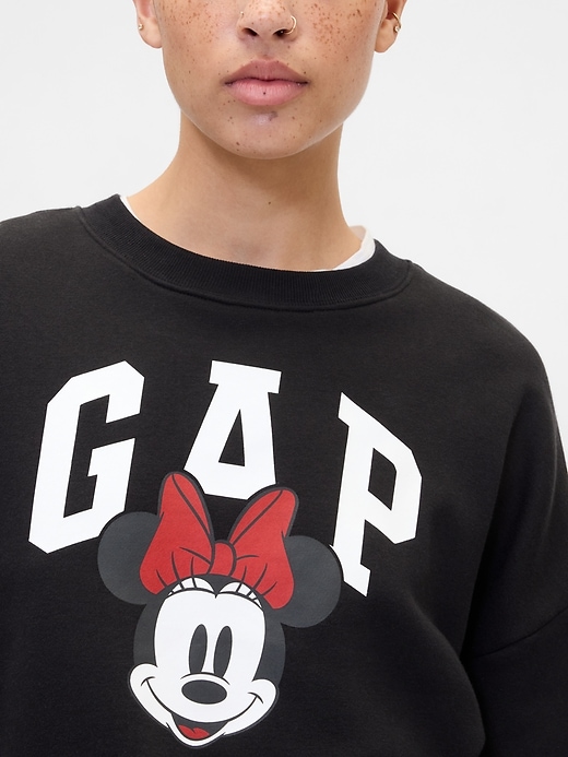 Image number 4 showing, Gap &#215 Disney Minnie Mouse Oversized Logo Hoodie