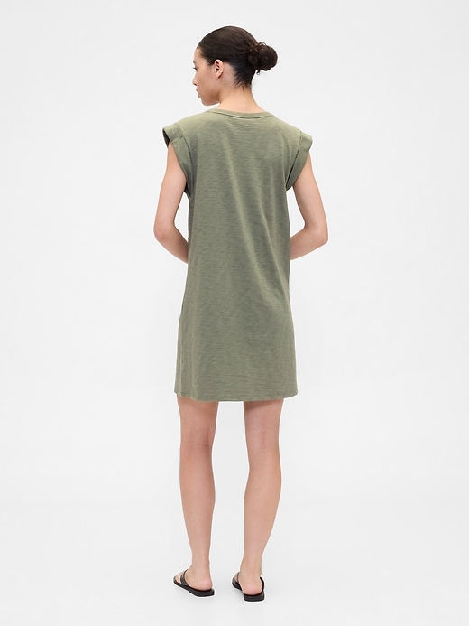 Image number 2 showing, Crewneck T-Shirt Dress