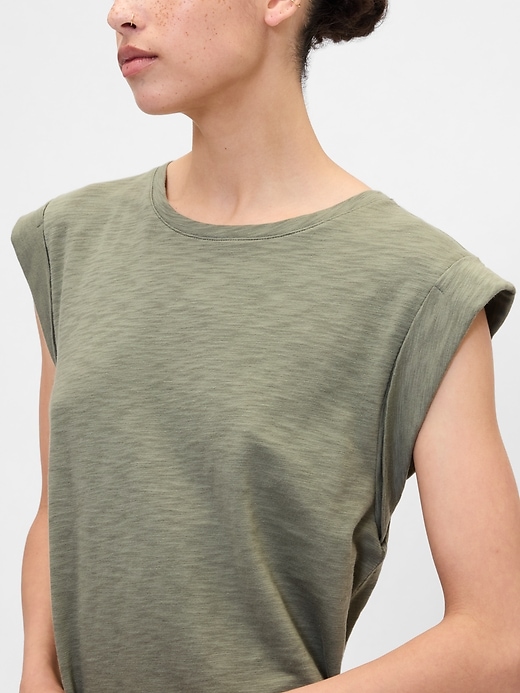 Image number 3 showing, Crewneck T-Shirt Dress