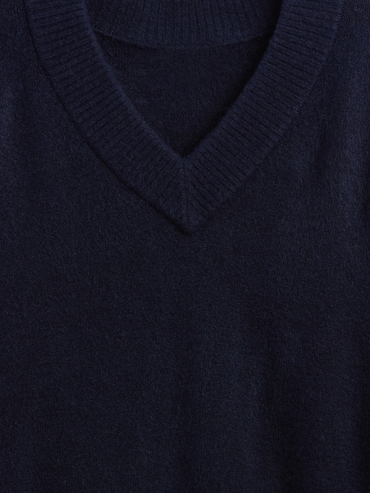 Image number 4 showing, Oversized V-Neck Sweater