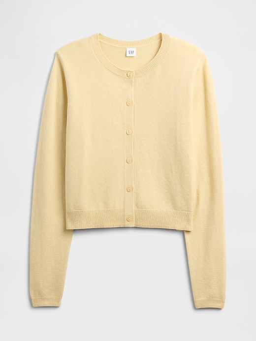 Image number 5 showing, Cashsoft Crewneck Cardigan