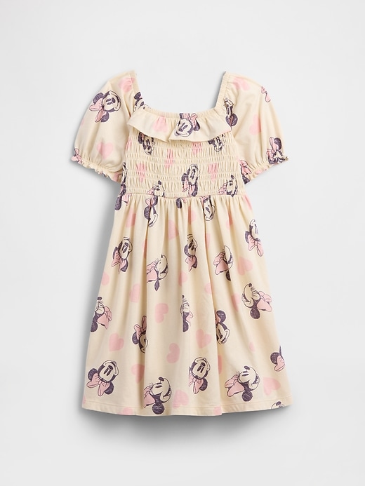 Image number 1 showing, babyGap &#215 Disney Minnie Mouse Smocked Puff Sleeve Dress