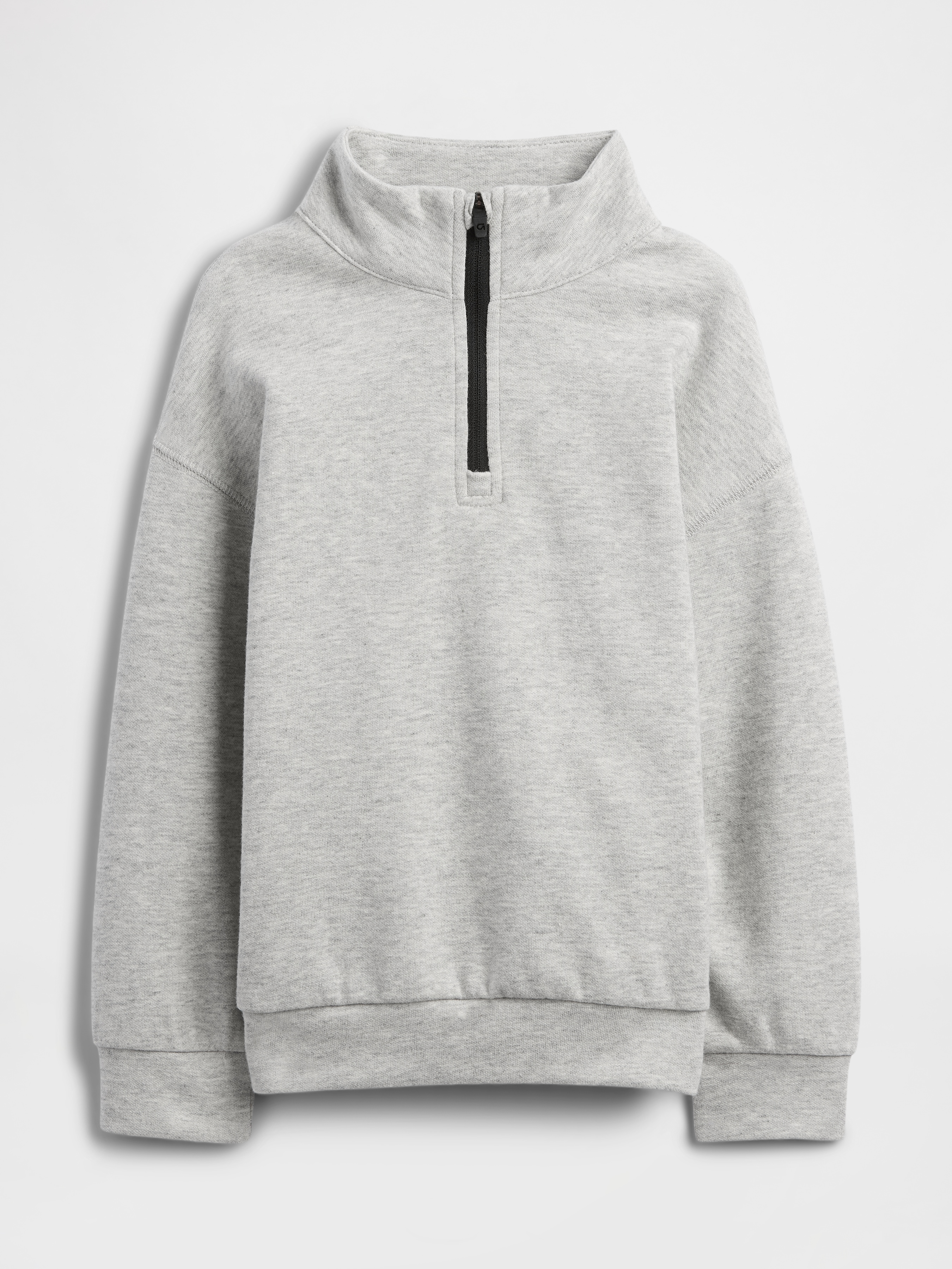 babyGap Relaxed Mockneck Quarter-Zip Sweatshirt | Gap Factory