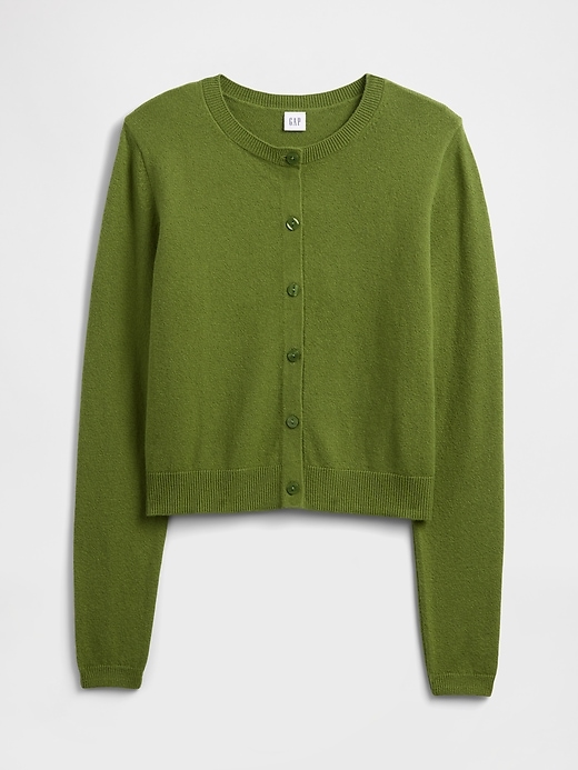 Image number 5 showing, Cashsoft Crewneck Cardigan