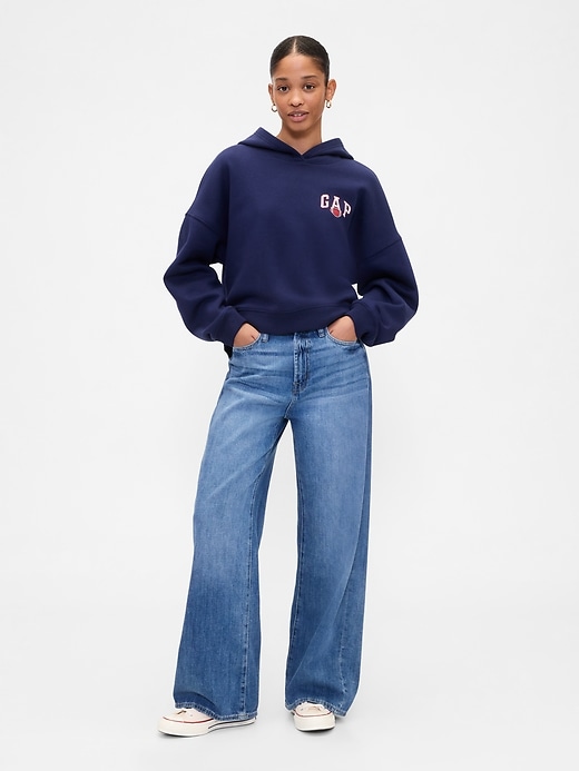 Image number 3 showing, Oversized Graphic Hoodie