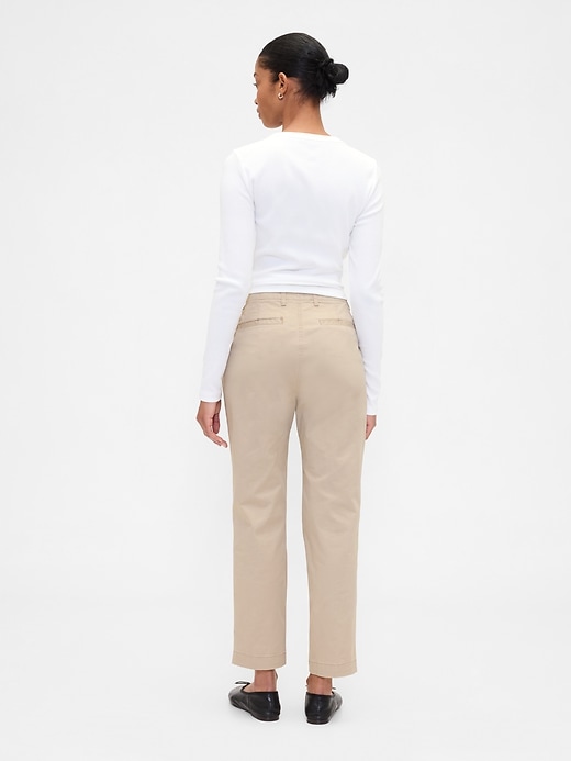 Image number 4 showing, Mid Rise Downtown Khakis