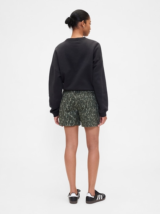 Image number 4 showing, 5" Mid Rise Downtown Khaki Shorts