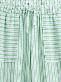 Kids Gauze Pull-On Wide-Leg Pants