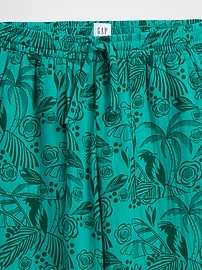 Kids Gauze Pull-On Wide-Leg Pants