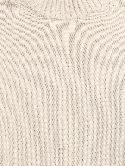 Image number 4 showing, Relaxed Cropped Crewneck Sweater