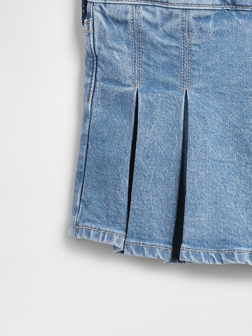 Image number 3 showing, babyGap Pull-On Pleated Denim Skort