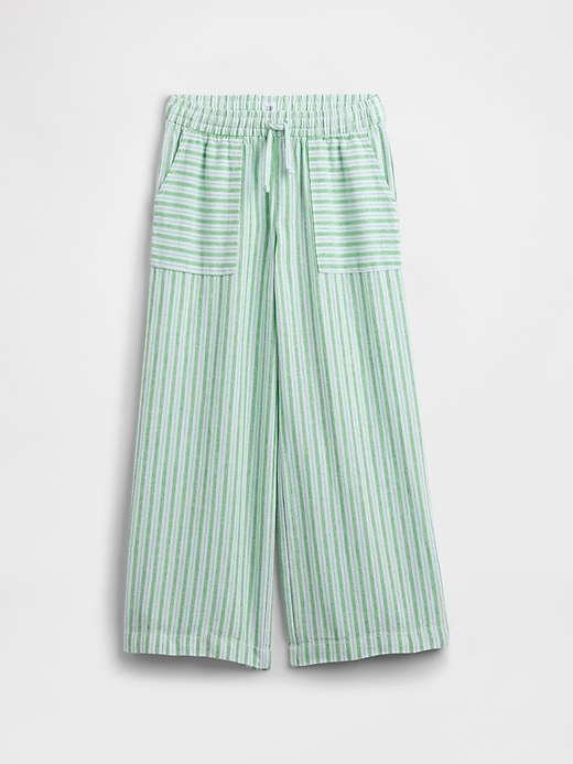 Image number 1 showing, Kids Pull-On Wide-Leg Pants