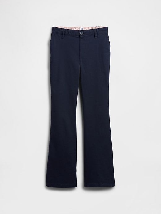 Image number 1 showing, Kids Uniform Flare Chinos