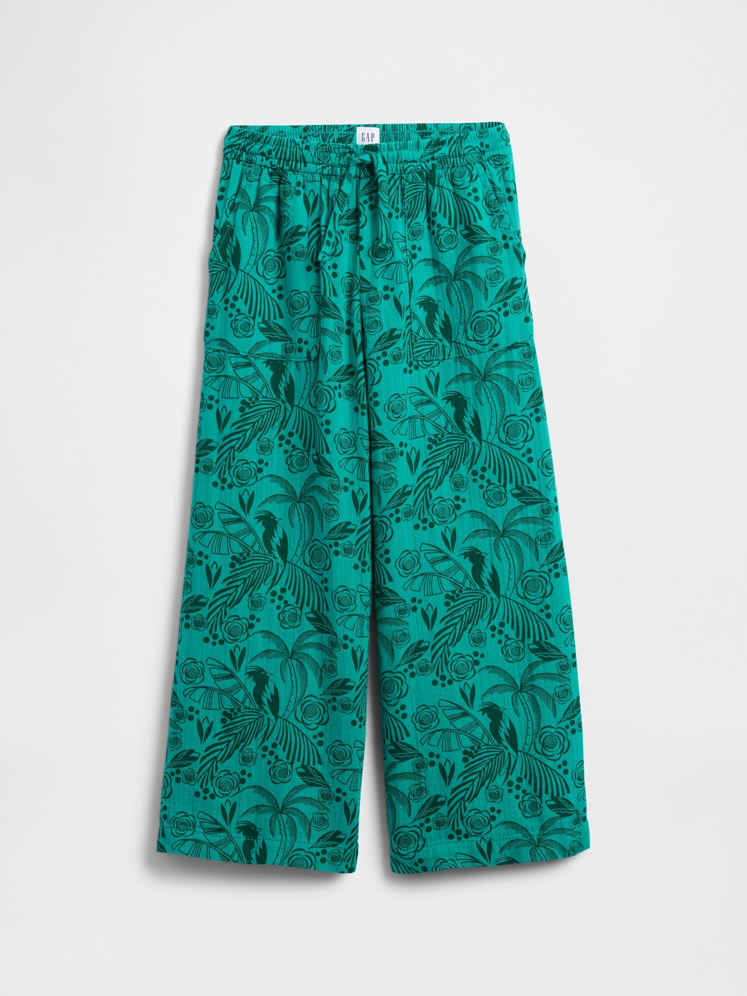 Kids Pull-On Wide-Leg Pants