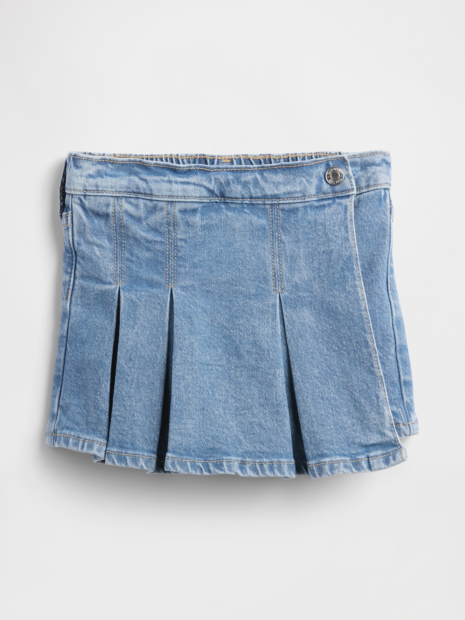 babyGap Pull-On Pleated Denim Skort