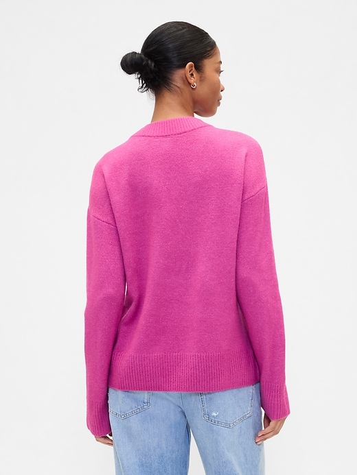 Image number 2 showing, Oversized V-Neck Sweater