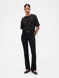 Oversized Cropped Crewneck T-Shirt