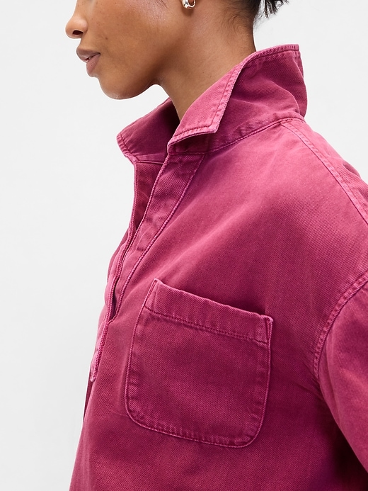 Image number 4 showing, Denim Big Shirt