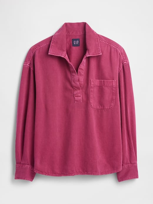 Image number 5 showing, Denim Big Shirt
