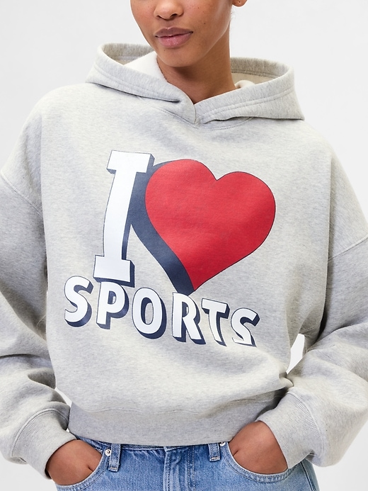 Image number 4 showing, Oversized Graphic Hoodie