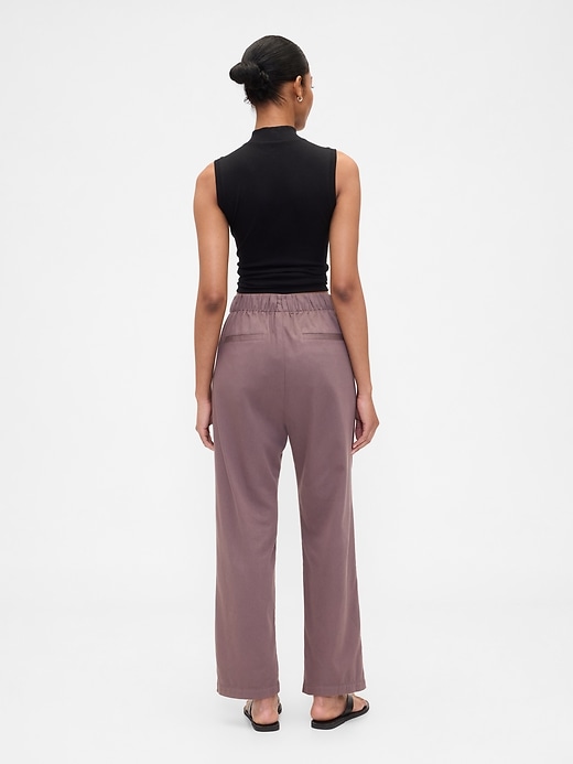 Image number 4 showing, Mid Rise Easy Twill Pants