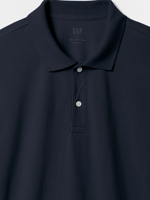Image number 4 showing, Stretch Pique Polo Shirt
