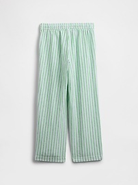 Kids Gauze Pull-On Wide-Leg Pants