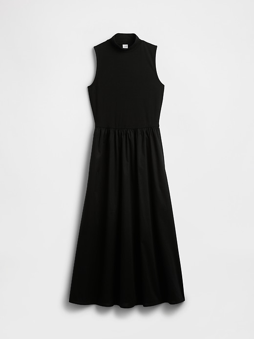 Image number 6 showing, Sleeveless Mockneck Midi Dress