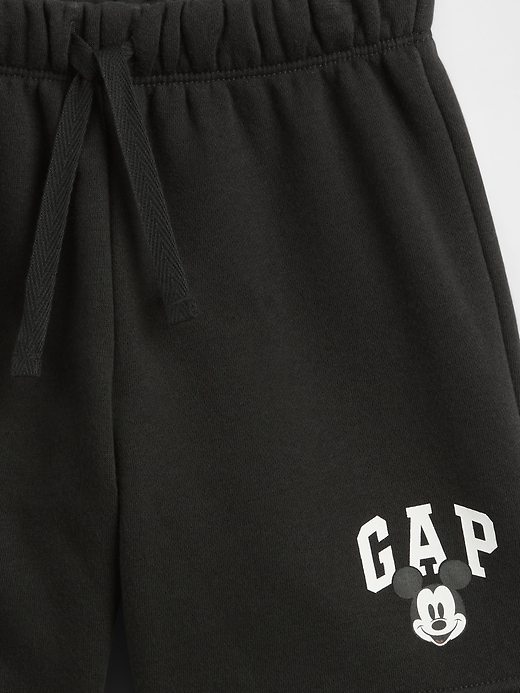 Image number 3 showing, babyGap &#215 Disney Mickey Mouse Relaxed Logo Pull-On Shorts