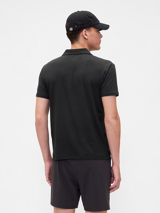 Image number 2 showing, GapFit Recycled Performance Polo Shirt