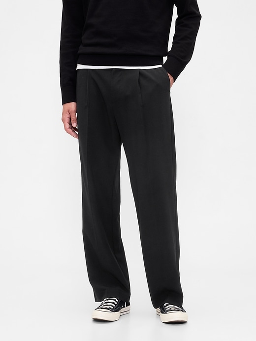 Image number 3 showing, Relaxed Pleated Trousers