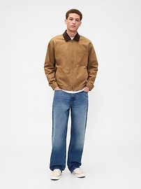 Relaxed Canvas Workwear Jacket
