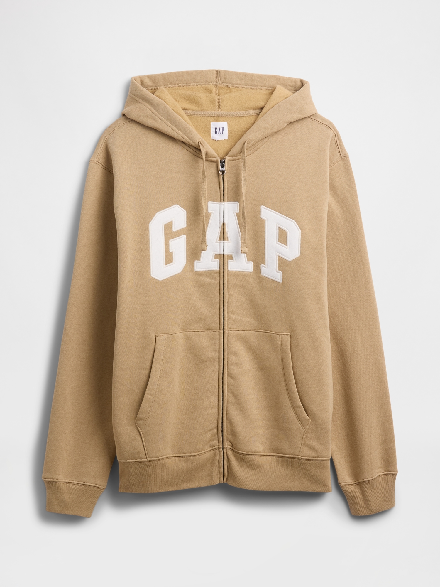 Gap Factory Relaxed Gap Logo Zip Hoodie In Multi