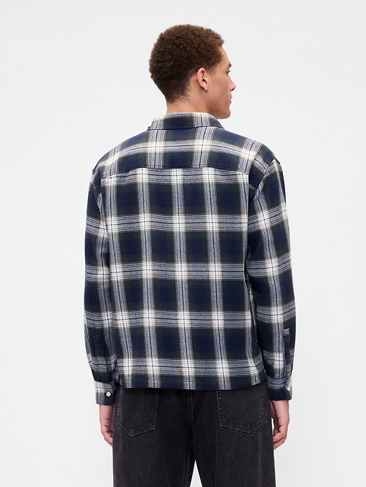 Image number 2 showing, Flannel Shirt in Boxy Fit