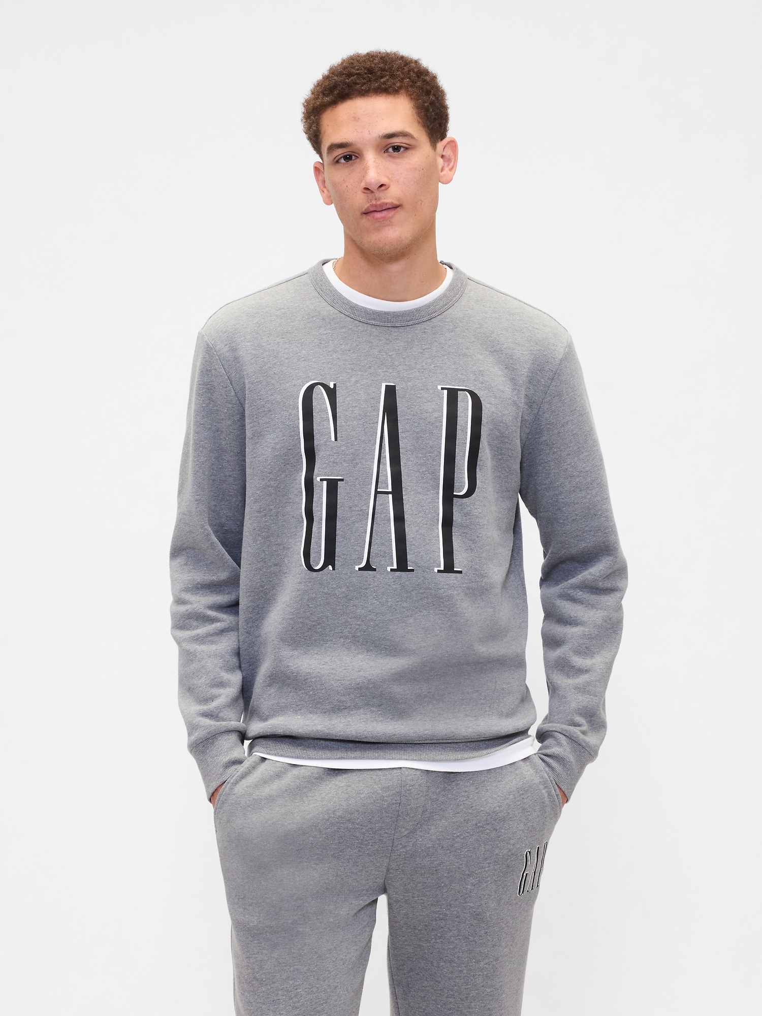 Gap Logo Sweatshirt - Gray