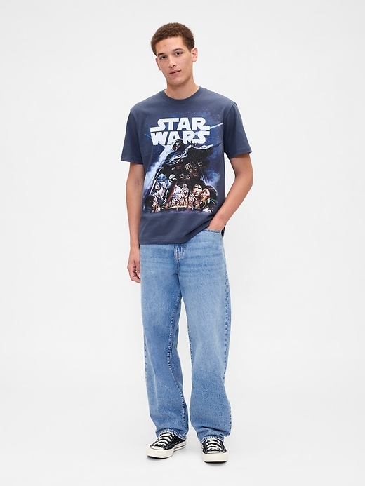 Image number 3 showing, Star Wars#153 Everyday Soft Relaxed Graphic T-Shirt