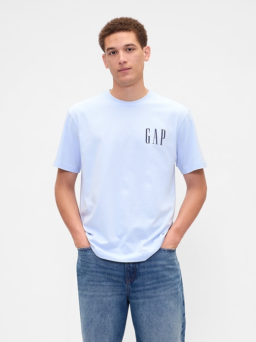 Image number 1 showing, Everyday Soft Relaxed Gap Graphic T-Shirt