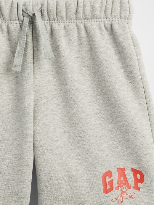 Image number 3 showing, babyGap &#215 Disney Mickey Mouse Relaxed Logo Pull-On Shorts