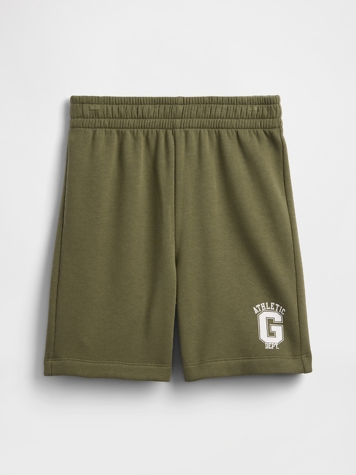Image number 1 showing, Kids Relaxed Gap Logo No-Pocket Pull-On Shorts