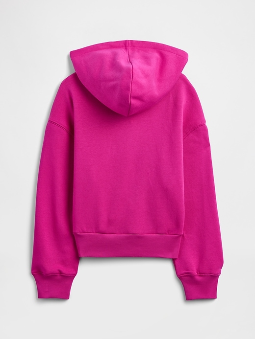 Image number 2 showing, Kids Relaxed Half-Zip Fleece Hoodie