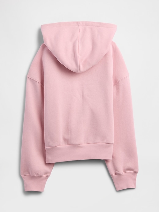 Image number 2 showing, Kids Relaxed Half-Zip Fleece Hoodie