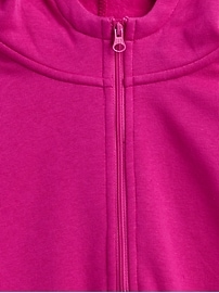 Kids Relaxed Half-Zip Fleece Hoodie